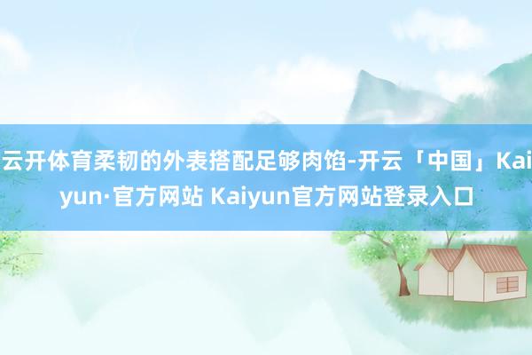 云开体育柔韧的外表搭配足够肉馅-开云「中国」Kaiyun·官方网站 Kaiyun官方网站登录入口